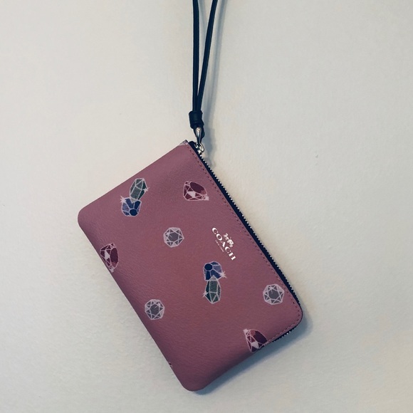 Authentic Disney x Coach “Gems” Wristlet